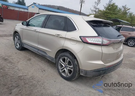 2017 Ford Edge Titanium из США, поврежденный, VIN 2FMPK4K94HBB15444